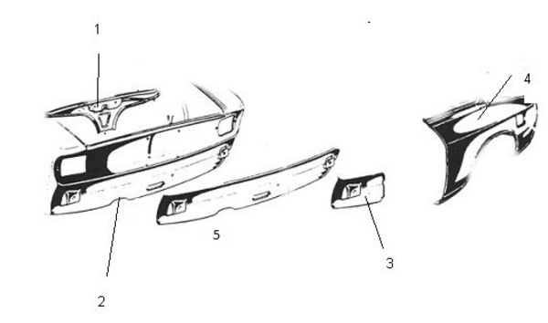 CARROSSERIE -  Face AR